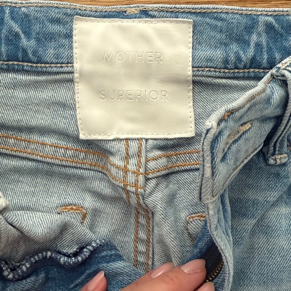 Mother The Insider Crop Step Fray in I Confess, 26 - Picture 3 of 5